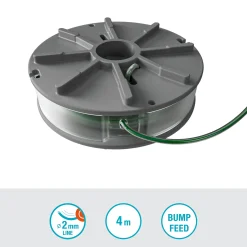 Gardena Ersatzfadenspule für Rasentrimmer PowerTrim Ø 2 mm 4 m grün