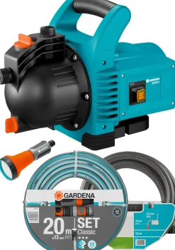 Gardena Gartenpumpe 3000/4 max. Fördermenge: 3.100 l/h, 600 W