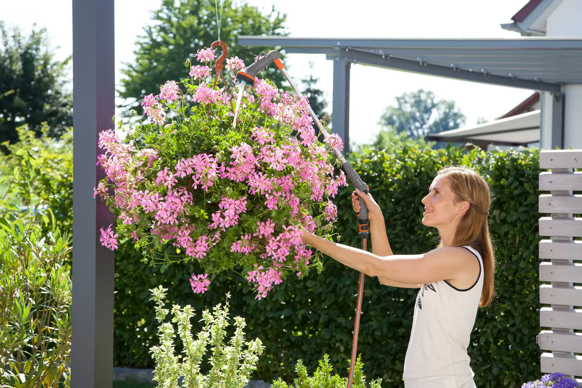 Gardena Gießstab für Gartenschlauch Comfort Blumenampeln 90 cm