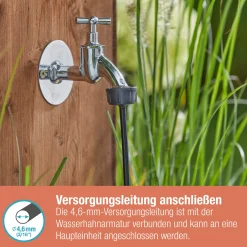 Gardena Hahnanschluss, 4,6 mm (3/16