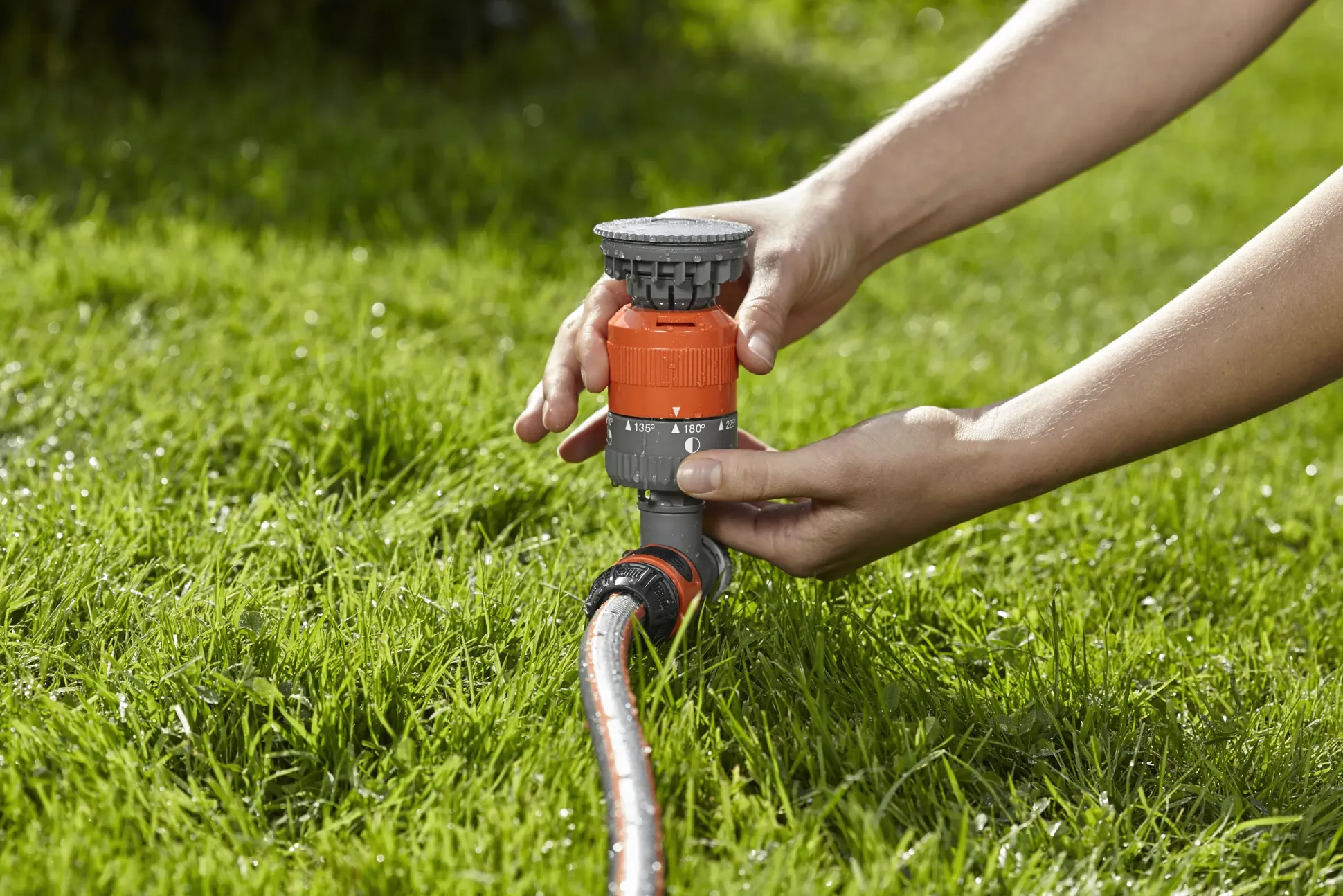 Gardena Kreisregner Vario mit Spike mit Spike