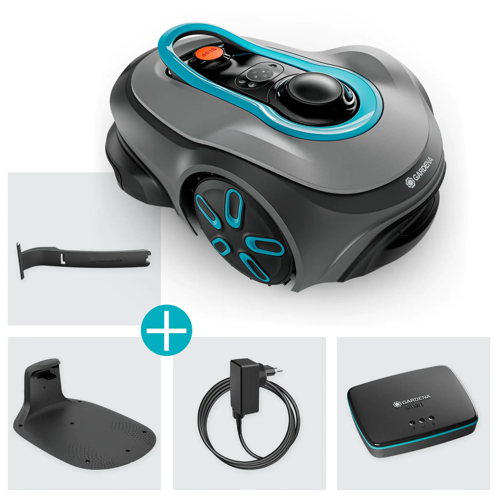 Gardena Mähroboter smart SILENO free 1.200m² Set