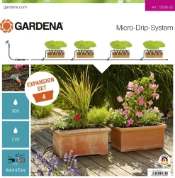 Gardena Micro Drip System Erweiterungsset 4 Pflanztröge