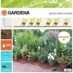 Gardena Micro Drip System Erweiterungsset 4 Pflanztröge