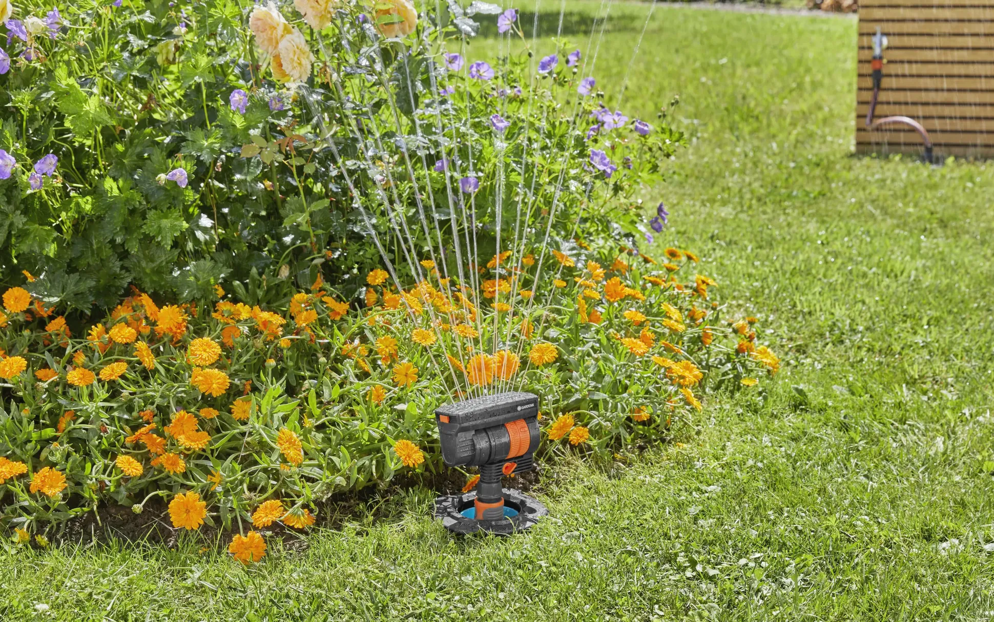 Gardena Pipeline Viereckregner Beregnungsfläche 9 m² - 216 m²