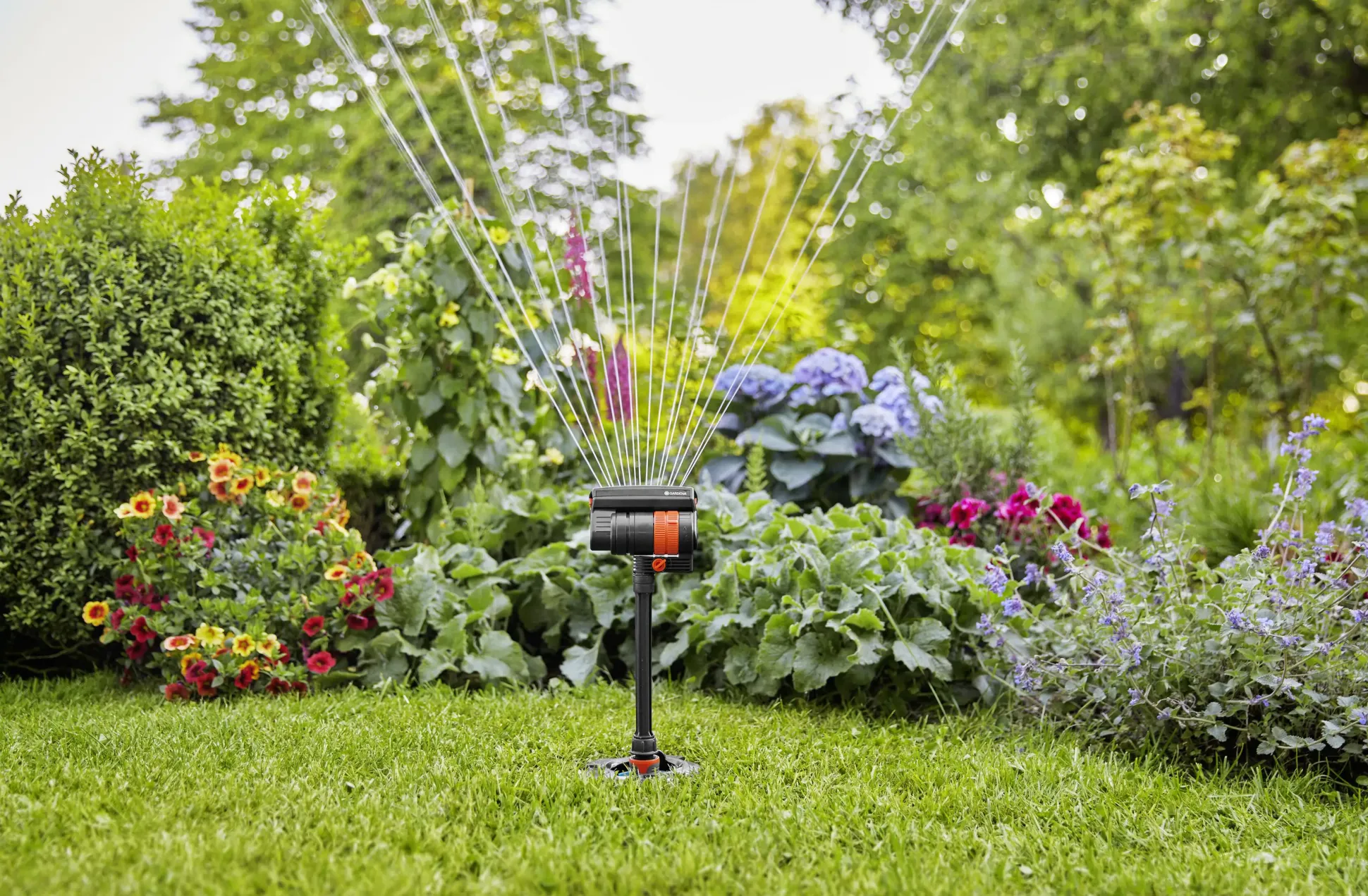 Gardena Pipeline Viereckregner Beregnungsfläche 9 m² - 216 m²