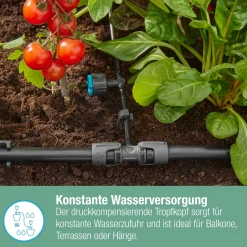 Gardena Reihentropfer, 1-8 l/h regulierbar