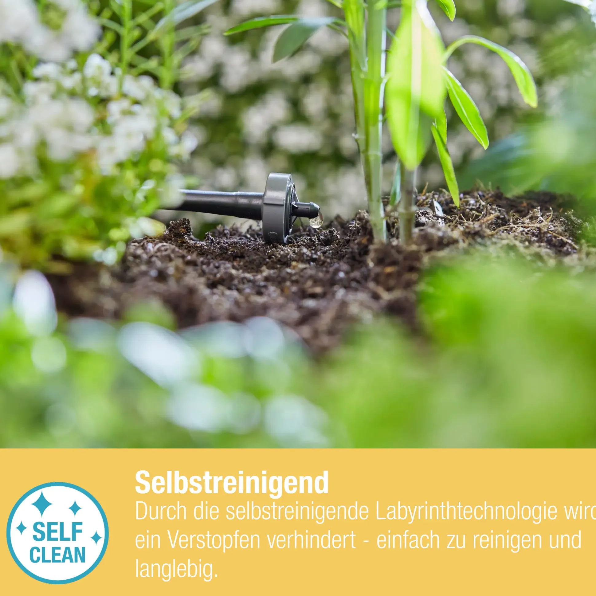 Gardena Reihentropfer, 2 l/h druckregulierend 10 Stk.
