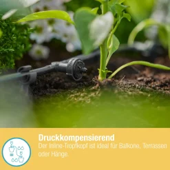 Gardena Reihentropfer, 2 l/h druckregulierend