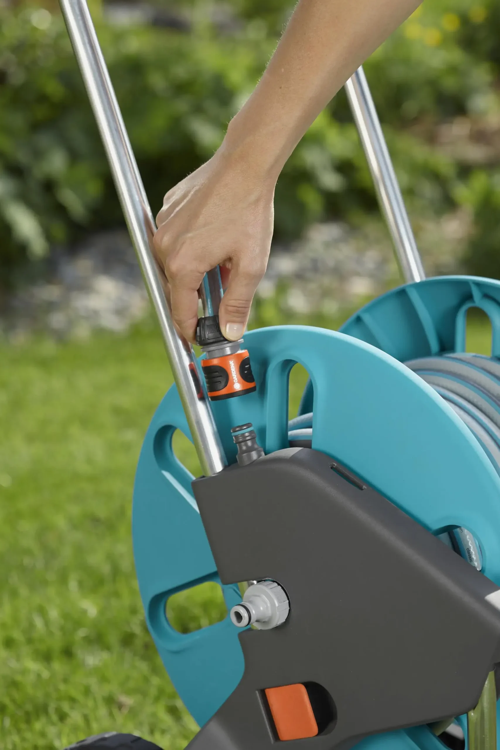 Gardena Schlauchwagen CleverRoll M Easy Set inkl. 20 m Schlauch