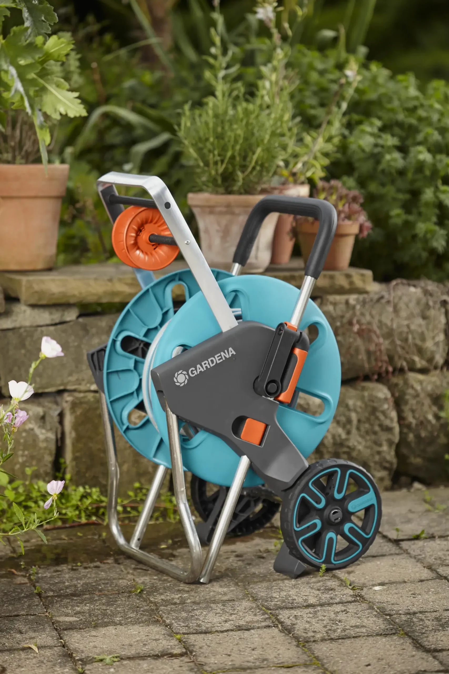 Gardena Schlauchwagen CleverRoll M Easy Set inkl. 20 m Schlauch