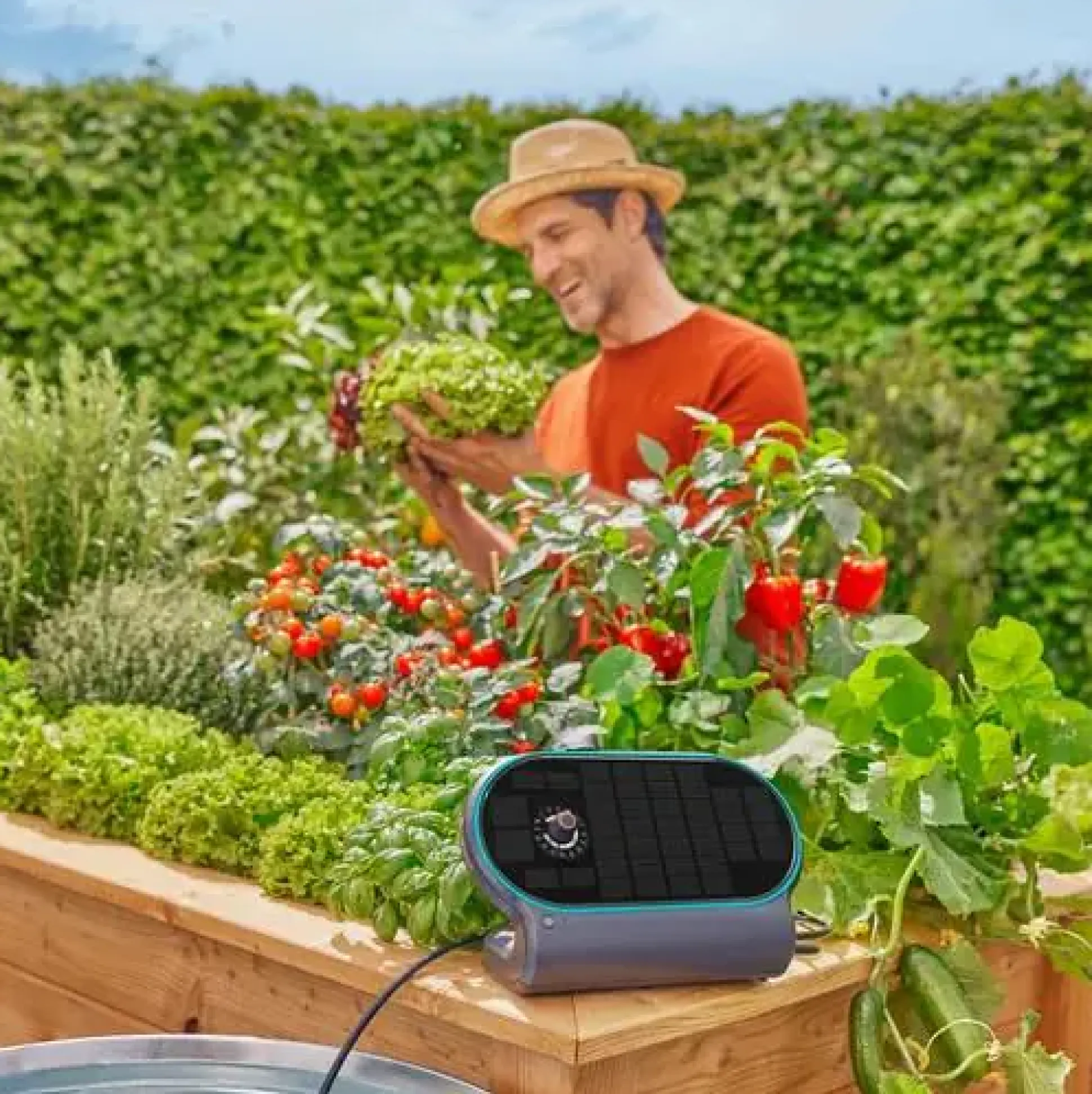 Gardena Solar-Bewässerung AquaBloom L Set