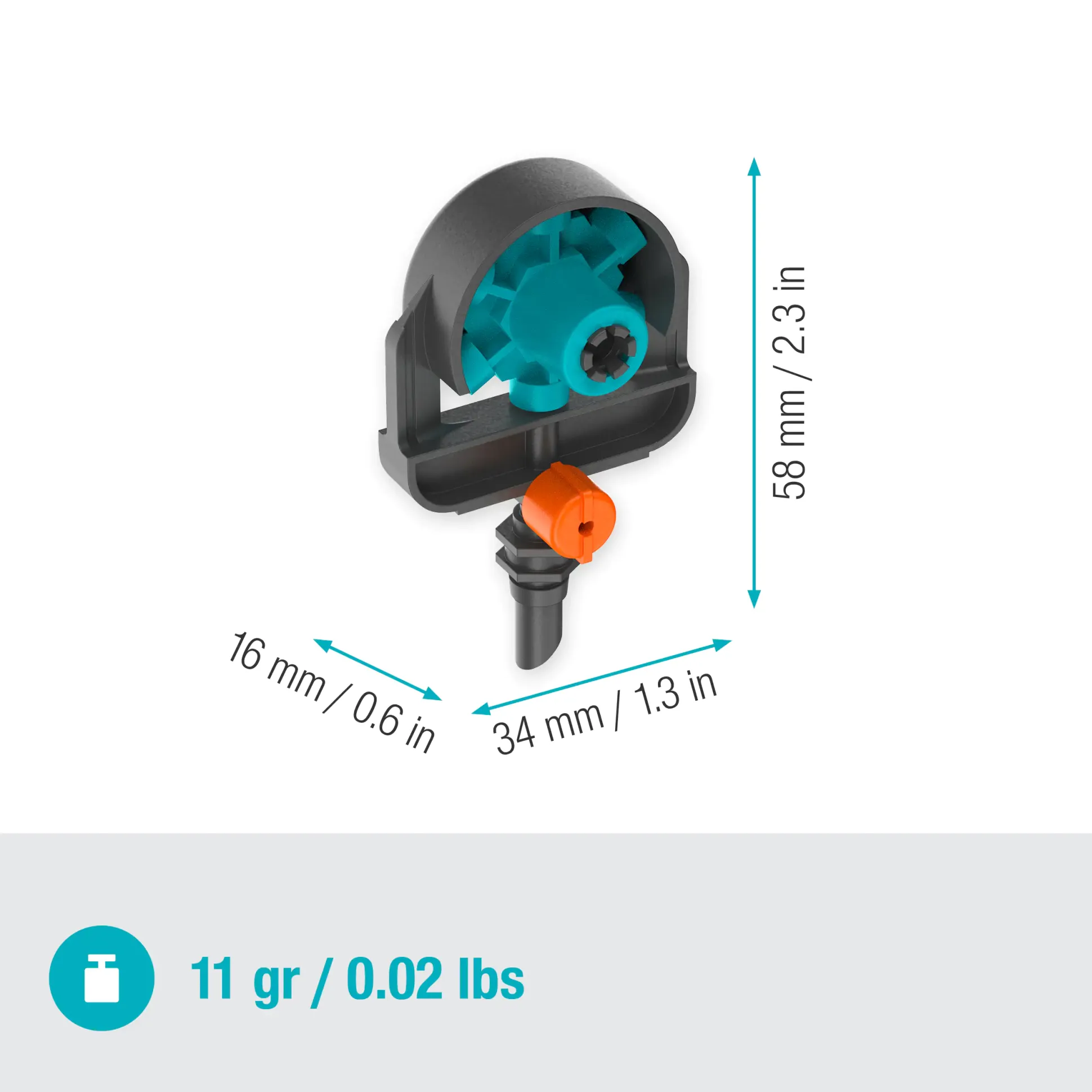 Gardena Sprühdüse 6 in 1