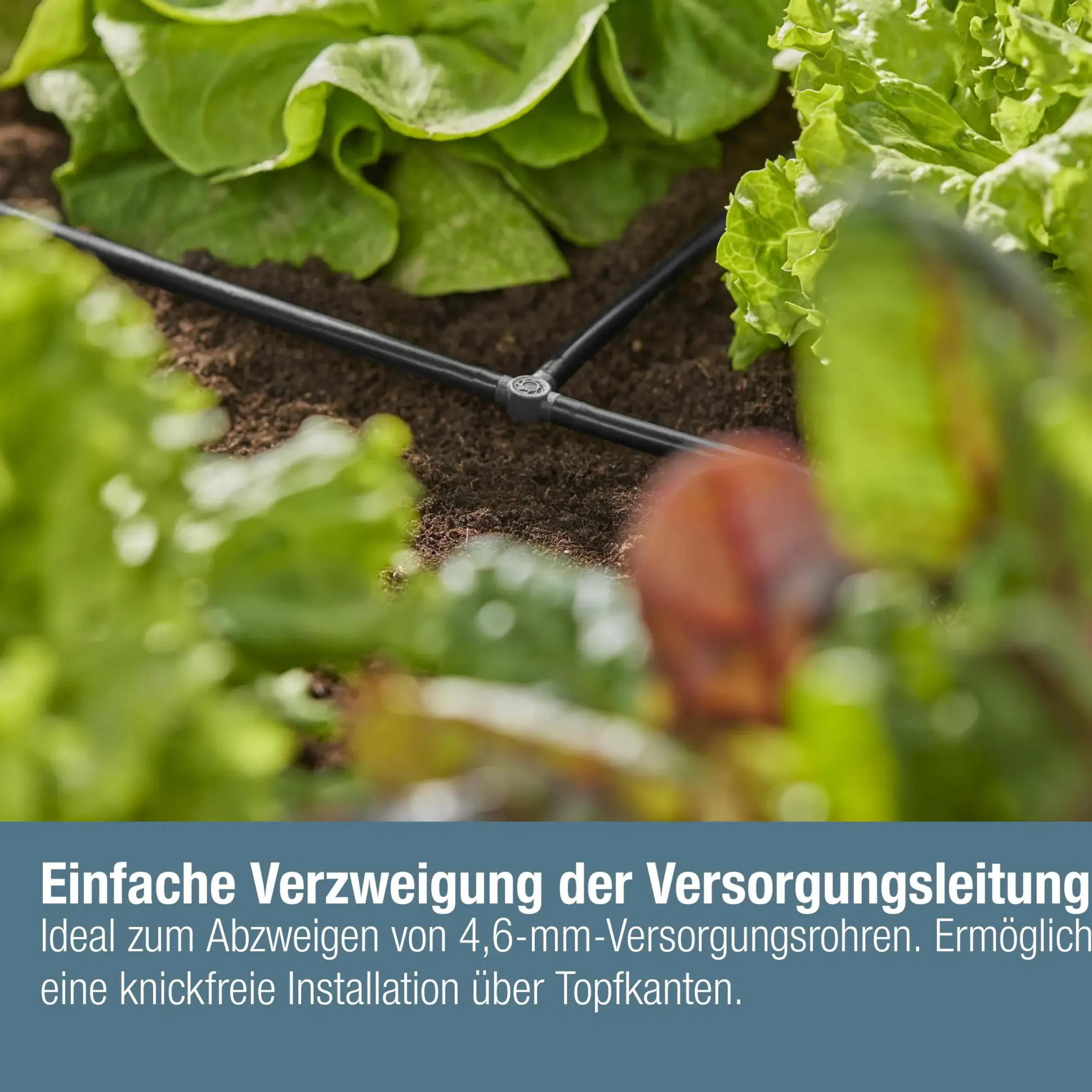 Gardena T-Stück, 4 mm (3/16")