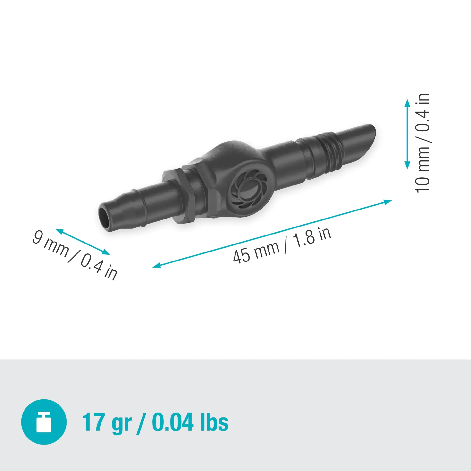 Gardena Verbinder, 4,6 mm (3/16")