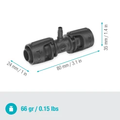 Gardena Verbinder, 13 mm (1/2") - 4,6 mm (3/16")