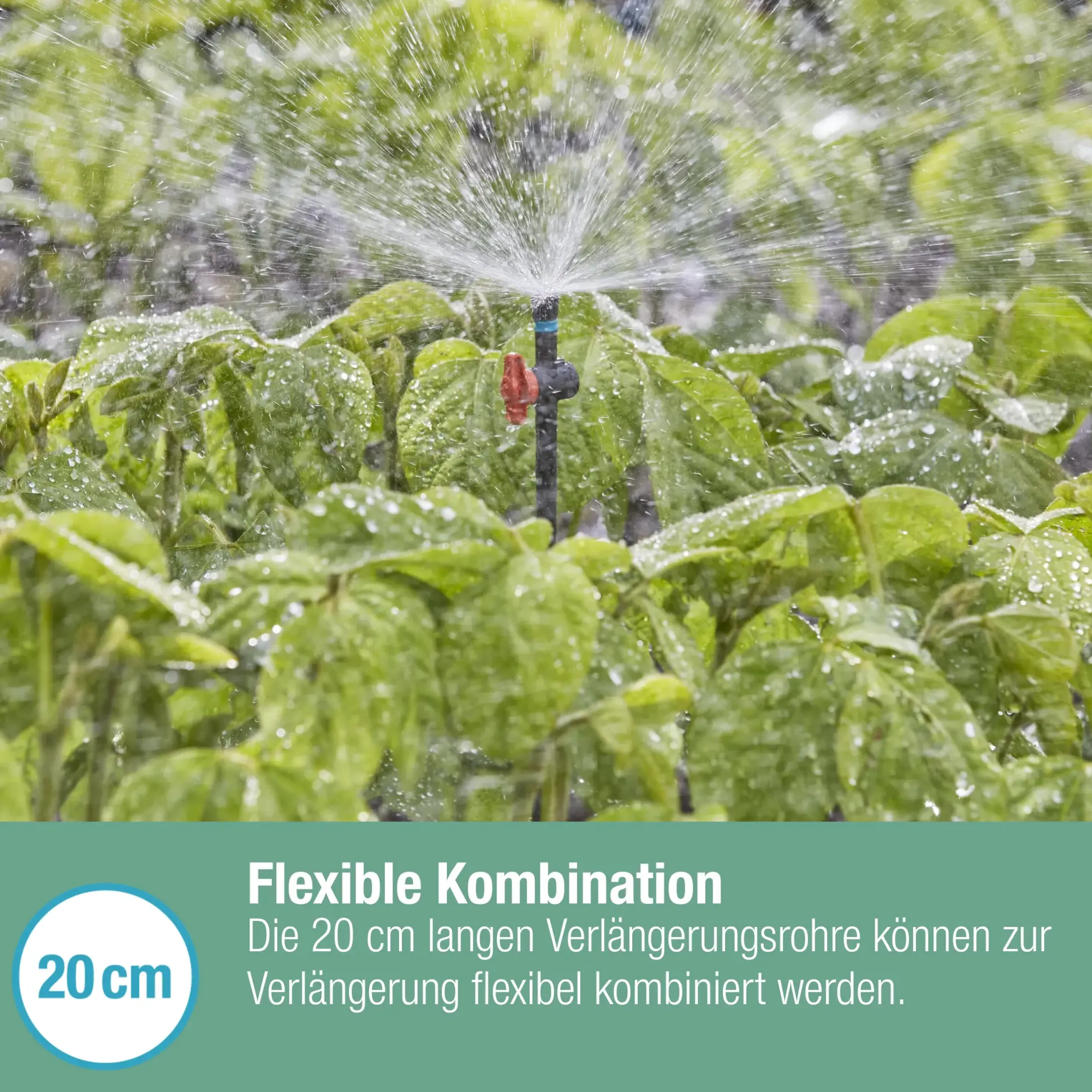 Gardena Verlängerungsrohr für Sprühdüsen
