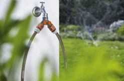Gardena 2-Wege-Ventil für 1/2" Wasserhahn mit 3/4" Gewinde