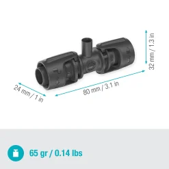Gardena T-Stück für Sprühdüsen, 13 mm (1/2")