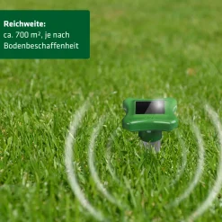 Gardigo Solar Maulwurfabwehr Alu 1 Stück
