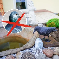 Gardigo Vogelabwehr Krähe schwarz