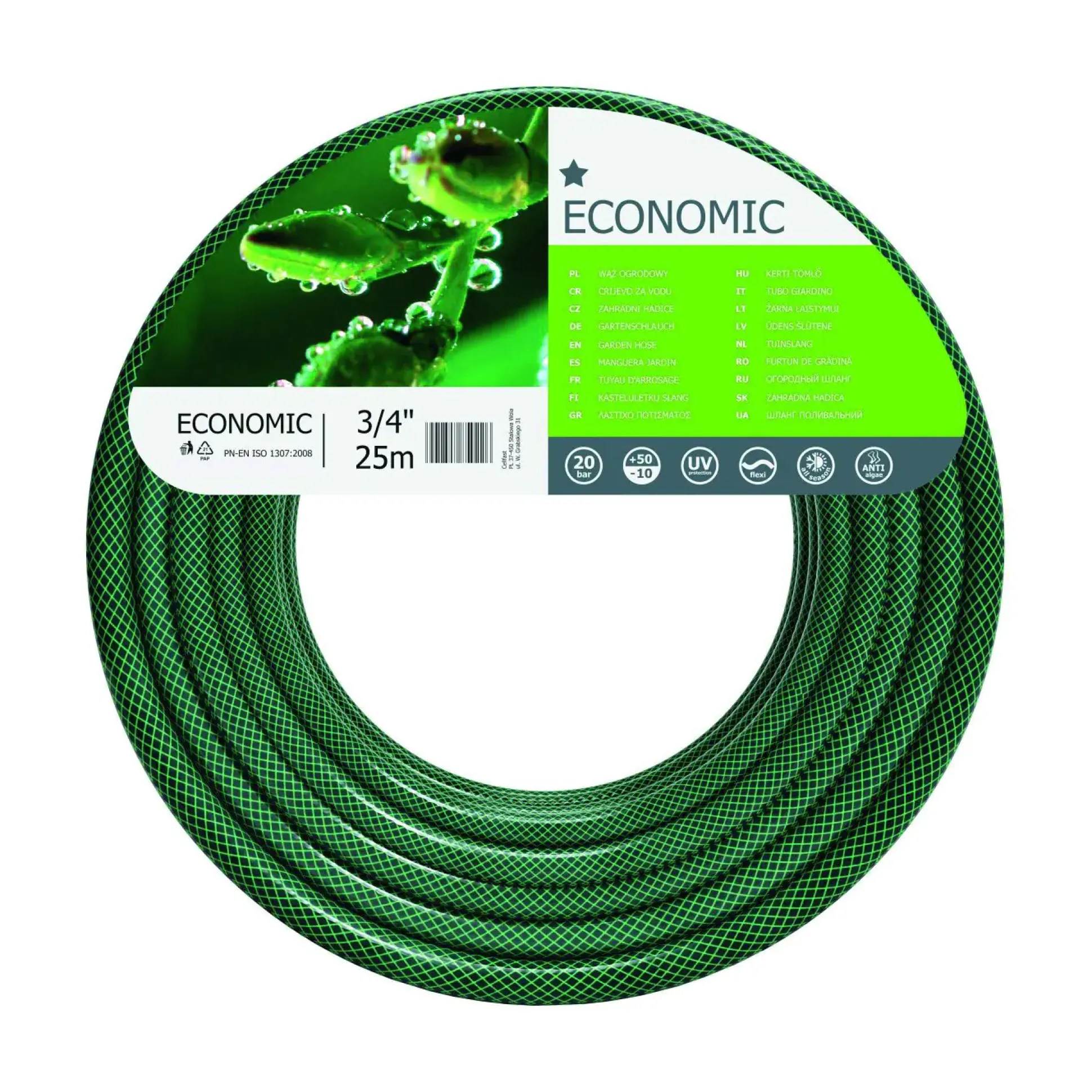 Gartenschlauch Economic 25 m 19 mm (3/4")