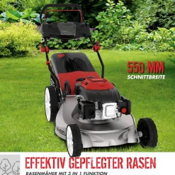 Güde Benzin Rasenmäher BIG WHEELER 553.1 R 3,5 kW, 55 cm Schnittbreite