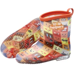 Gebol Gummistiefel Little Helpers Emoji orange