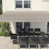 Gelenkarm-Markise Berlin beige Breite 400 cm Ausfall 250 cm