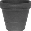 Geli Pflanztopf Milano Ø 40 x 32 cm anthrazit