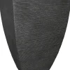 Geli Pflanztopf mit Rillen 40 x 40 x 60 cm anthrazit