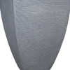 Geli Pflanztopf mit Rillen 40 x 40 x 60 cm betonfarbe