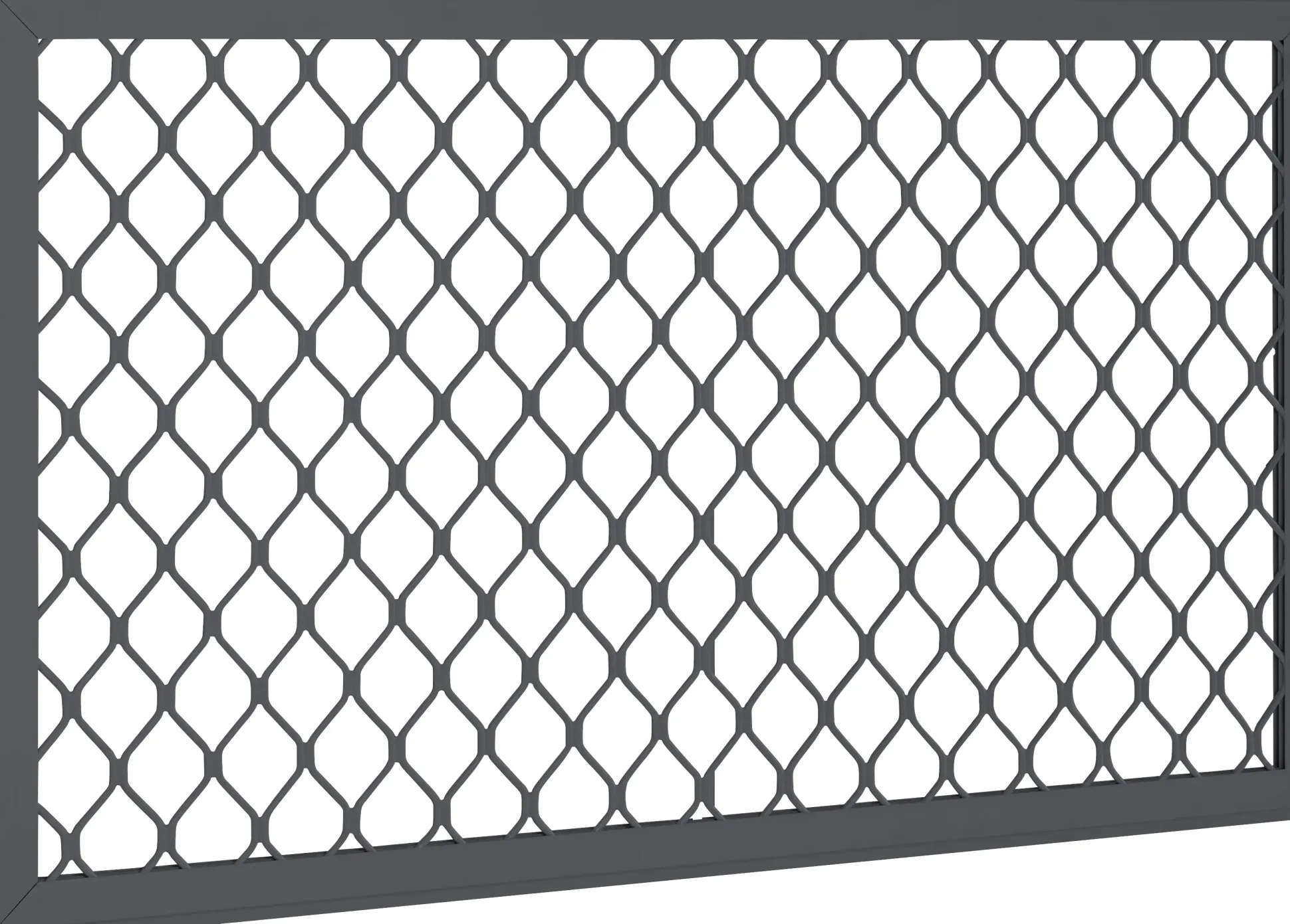 Globel Fenster-Set 1 124 x 75 cm anthrazit