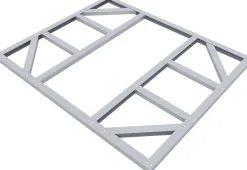 Globel Fundamentbodenrahmen 6 x 5 zu Gerätehaus Dream 65 und Lean To 56
