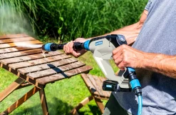 Gloria Akku-Sprühsystem MultiJet 18V Set Mitteldruckreiniger inkl. Akku