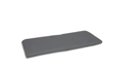 GO-DE Bank-Auflage für Geflechtbank Malta anthrazit 112 x 48 x 5 cm