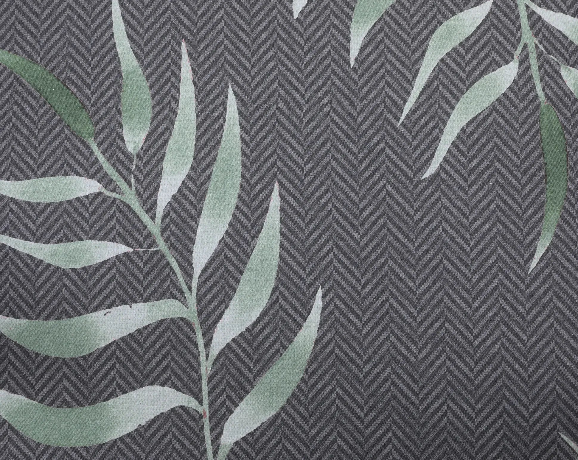 GO-DE Gartenstuhlauflagen hochlehner 120 x 50 x 7 cm Blumen-Motiv anthrazit