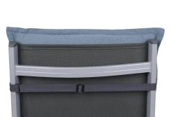 GO-DE Gartenstuhlauflagen mittellehner 108 x 50 x 7 cm blau
