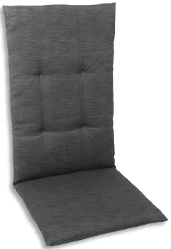 GO-DE Hochlehner-Auflage 118 cm x 48 cm x 5 cm, grau