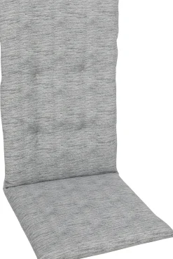 GO-DE Hochlehner-Auflage 118 cm x 48 cm x 5 cm, hellgrau
