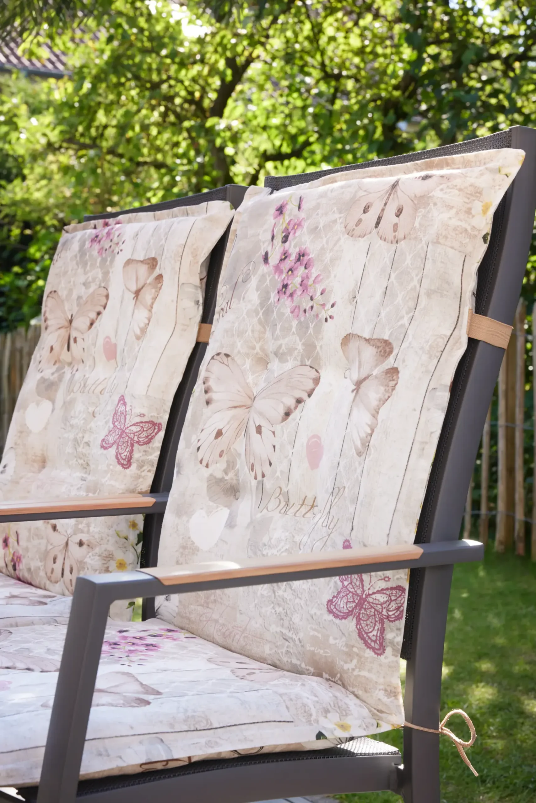 GO-DE Hochlehner-Auflage 120 cm x 50 cm x 6 cm, beige