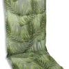 GO-DE Mittellehner-Auflage 50 cm x 110 cm x 6 cm, grün, palmy grün