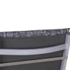 GO-DE Niederlehner-Auflage 98 cm x 48 cm x 5 cm, grau, anthrazit