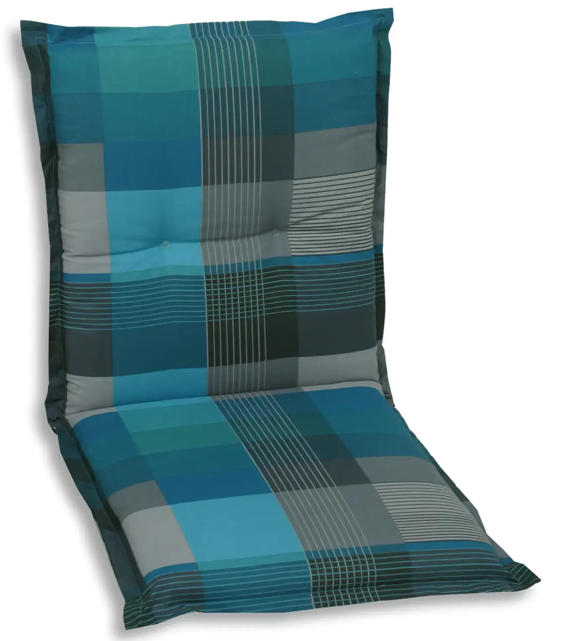 GO-DE Niederlehner-Auflage Classic 100 x 50 x 7 cm, ocean-schwarz