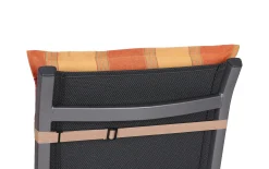 GO-DE Niederlehner-Auflage Classic 100 x 50 x 7 cm, rot kariert