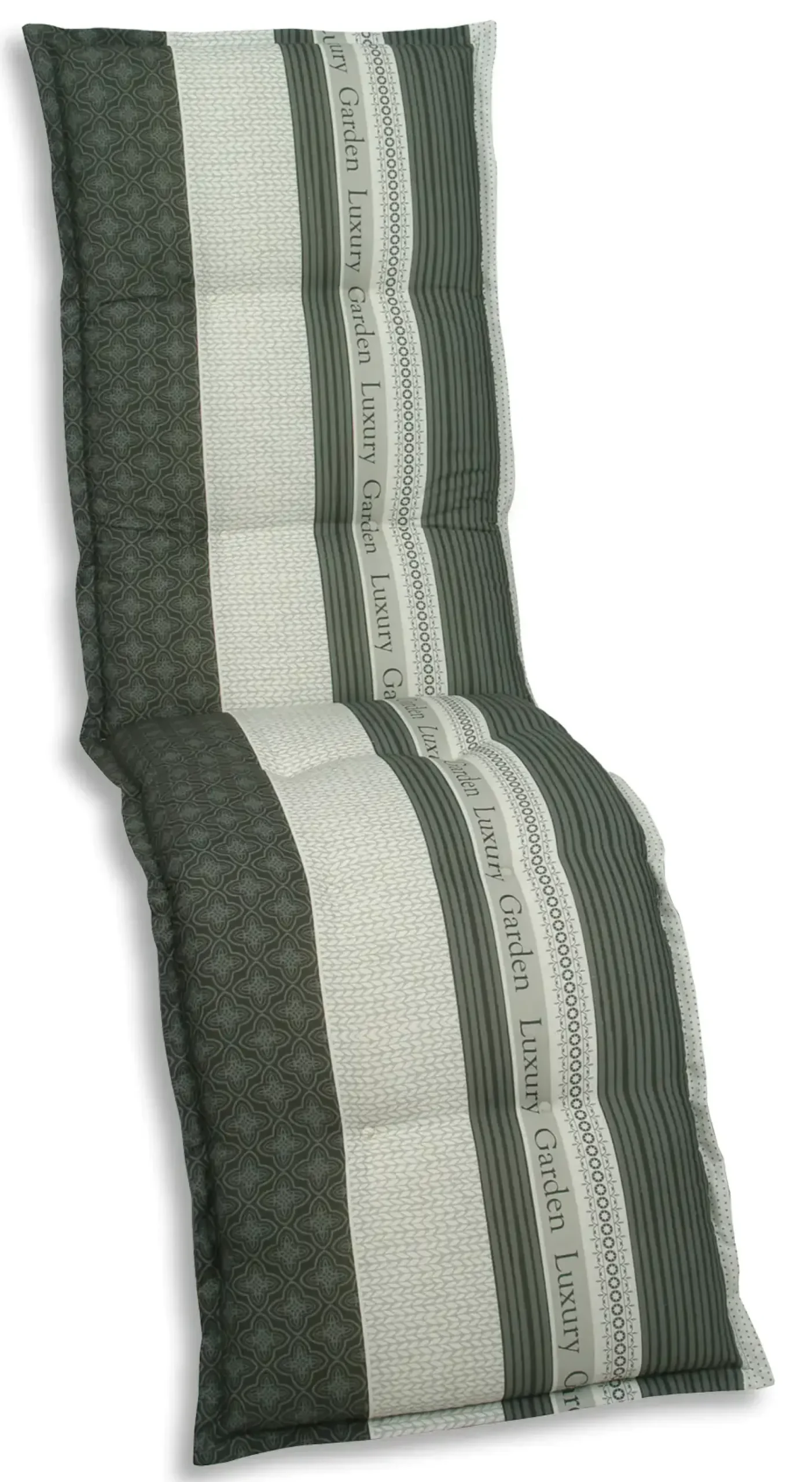 GO-DE Relax-Auflage 170 x 50 x 8 cm, grau, anthrazit