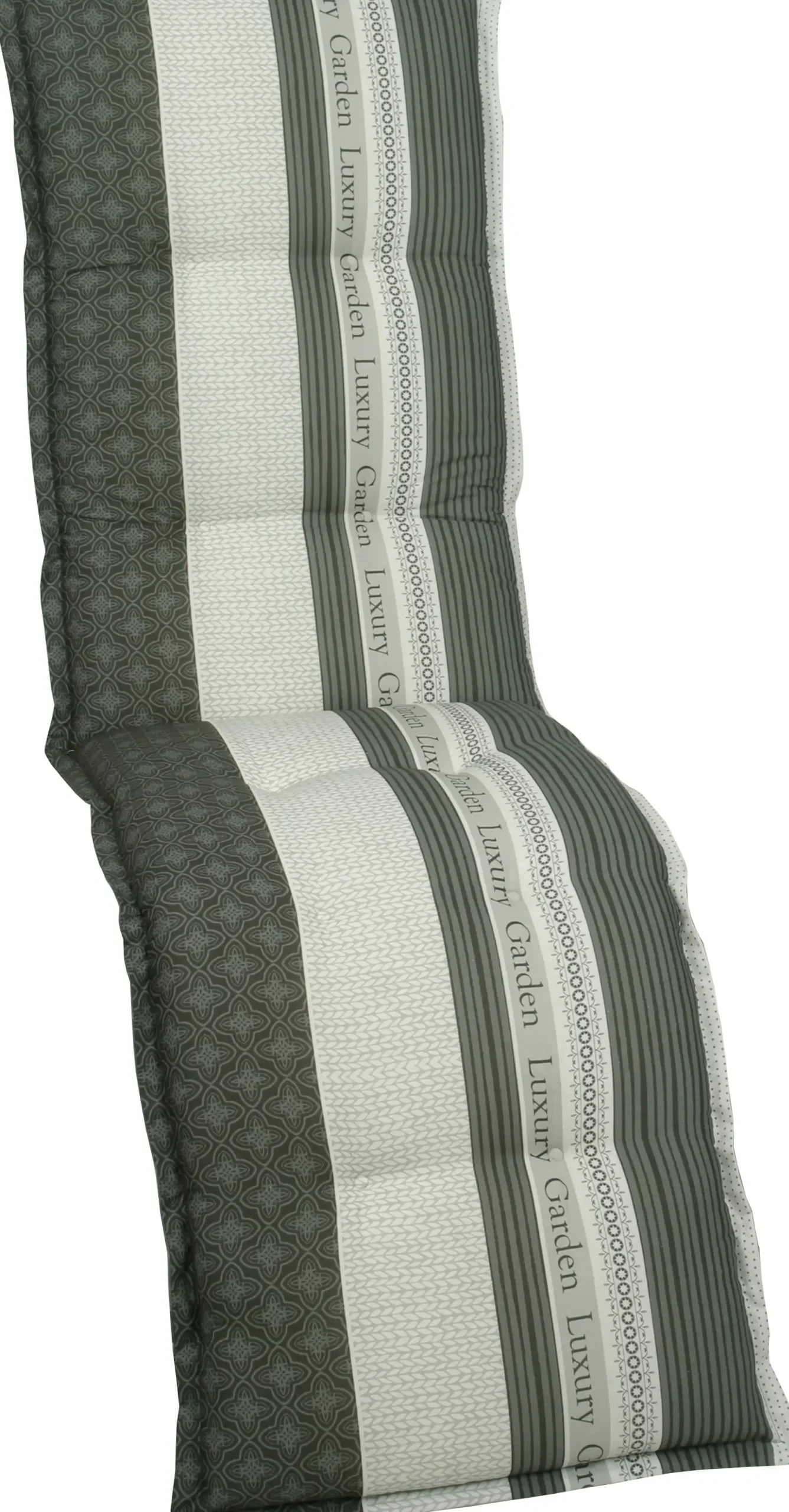 GO-DE Relax-Auflage 170 x 50 x 8 cm, grau, anthrazit
