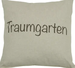 GO-DE Sprüchekissen 38 x 38 x 12 cm, anthrazit
