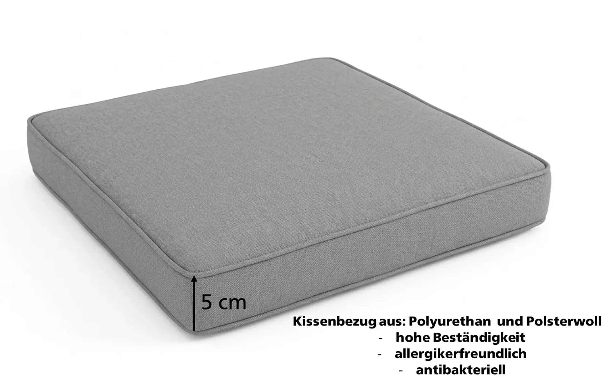 Grandsoleil Gartenmöbel-Set Panka anthrazit