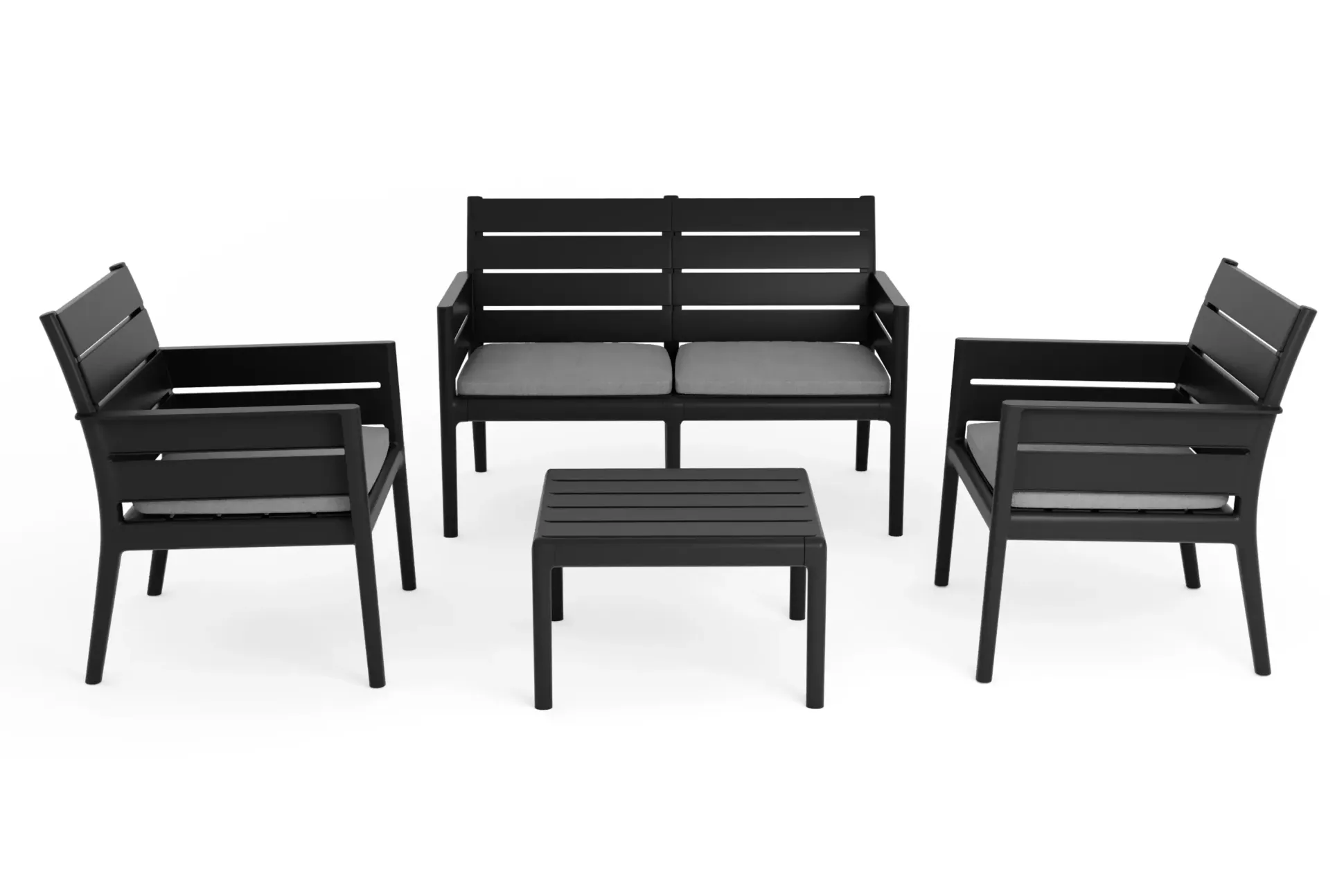 Grandsoleil Gartenmöbel-Set Panka anthrazit